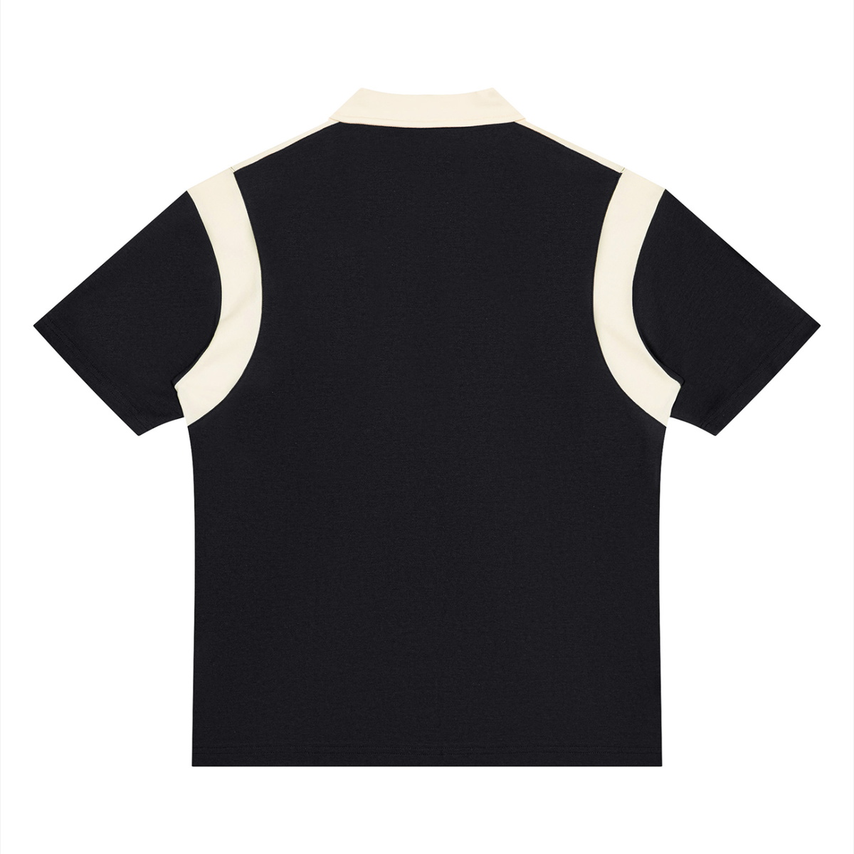 Alwyz Polished Quarter Zip Polo | Onyx/Apricot